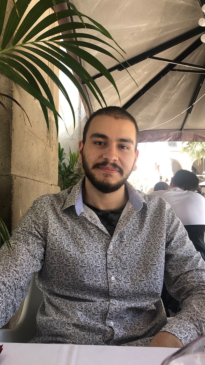 Photo of myself on dinner