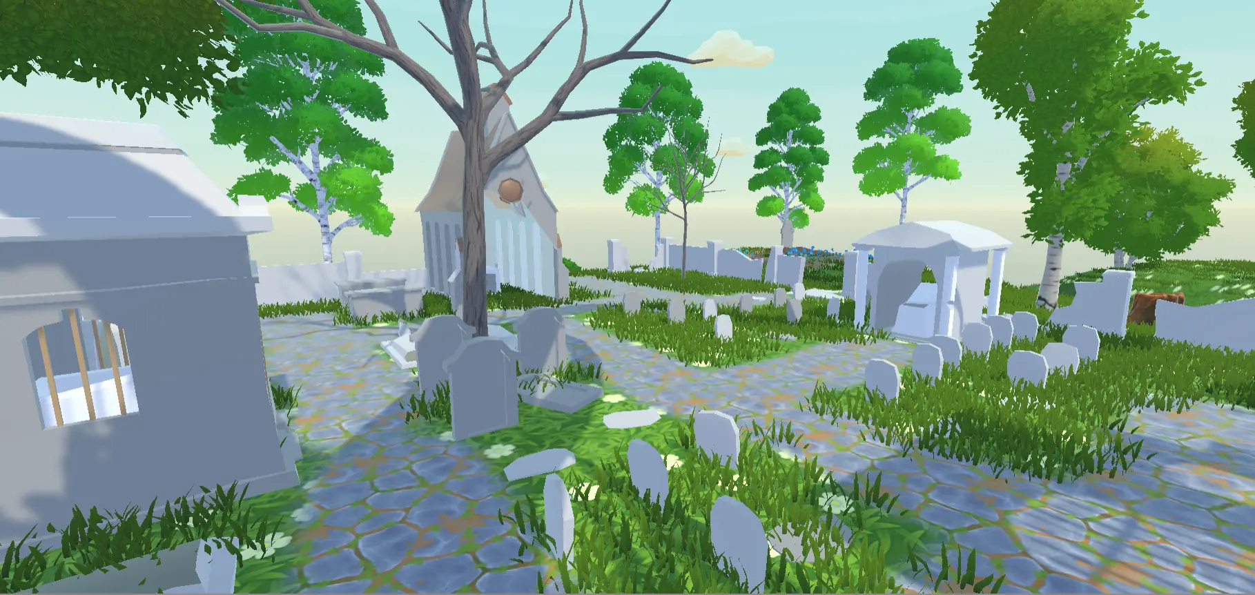 Graveyard area of Piggy's Island