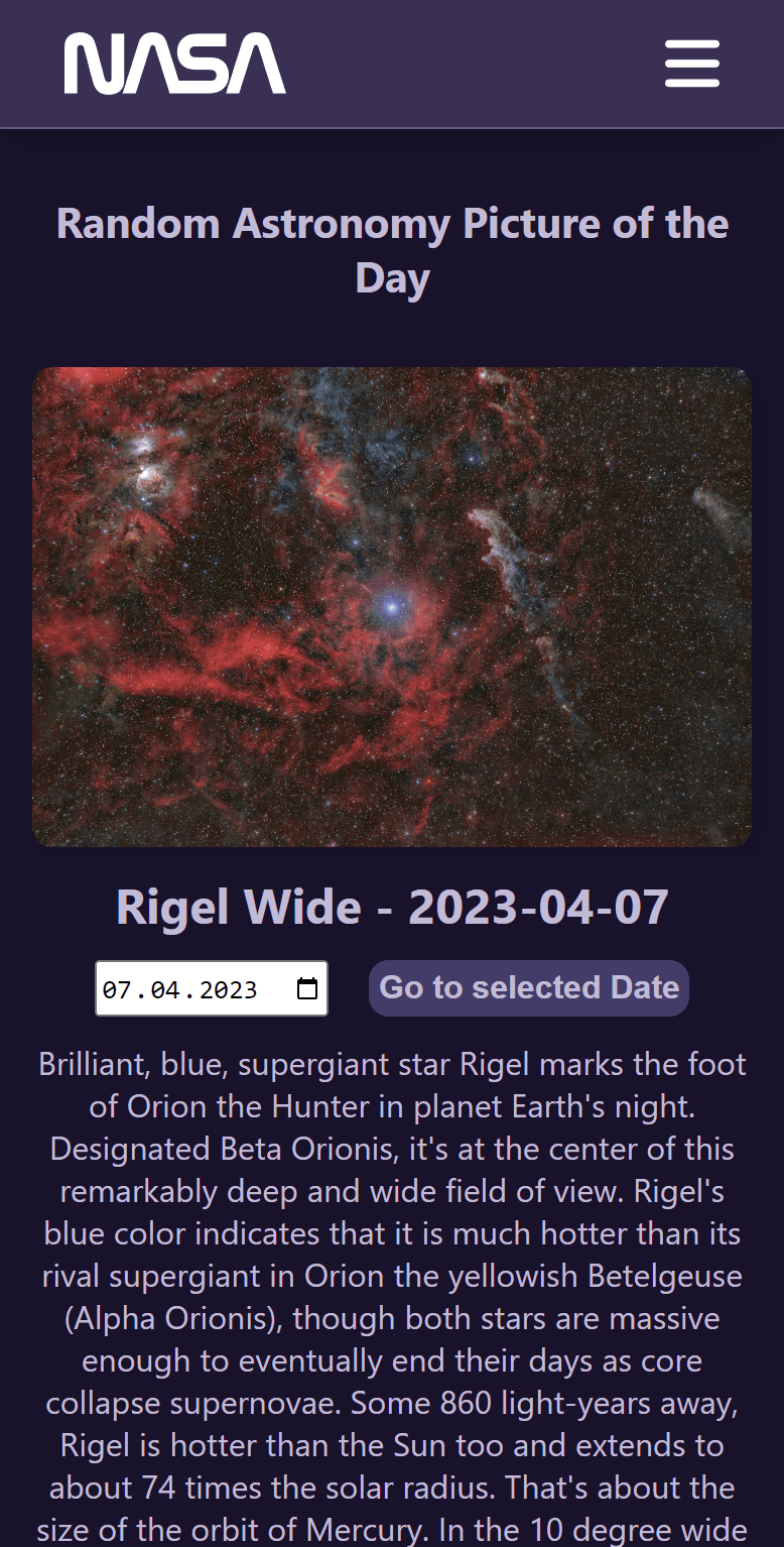 Requesting custom date event