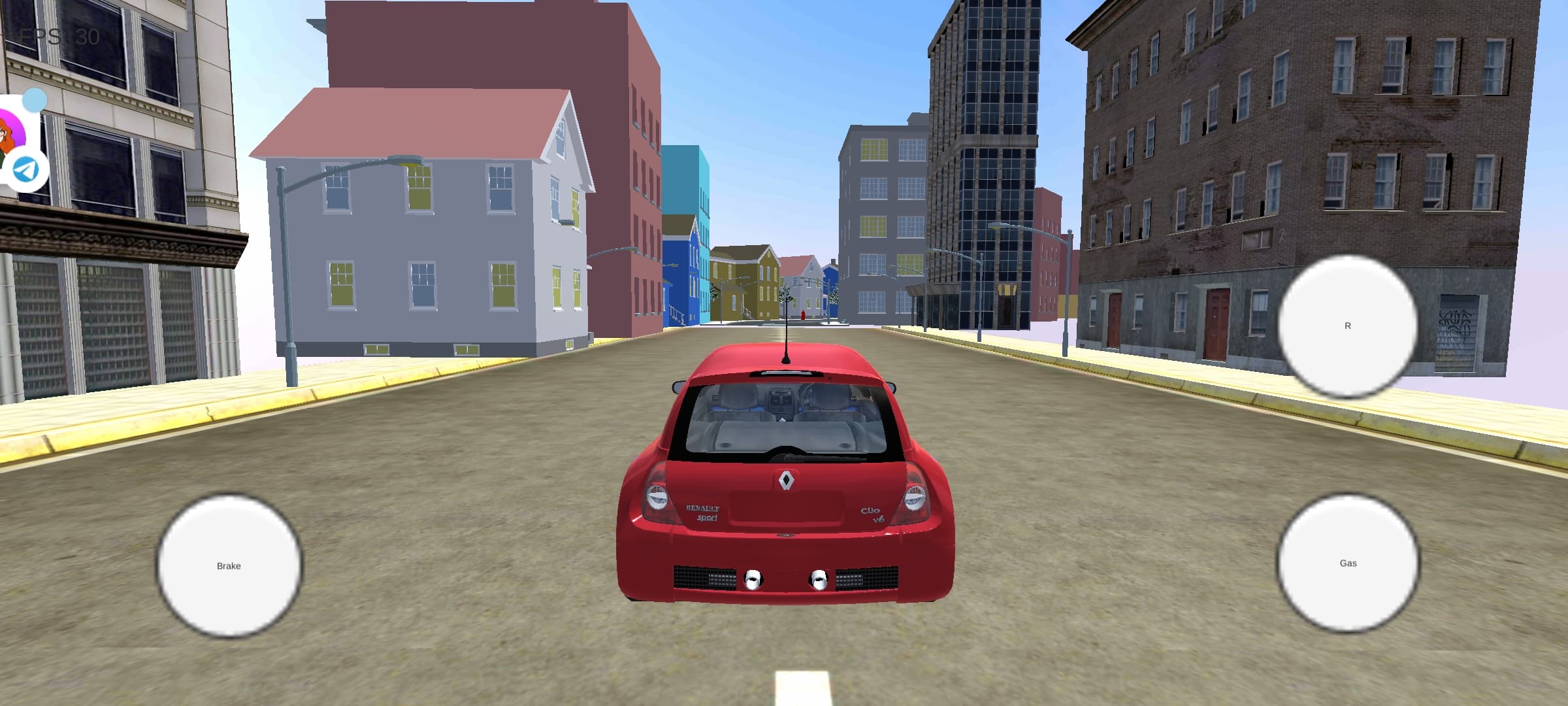 Mobile gameplay screen